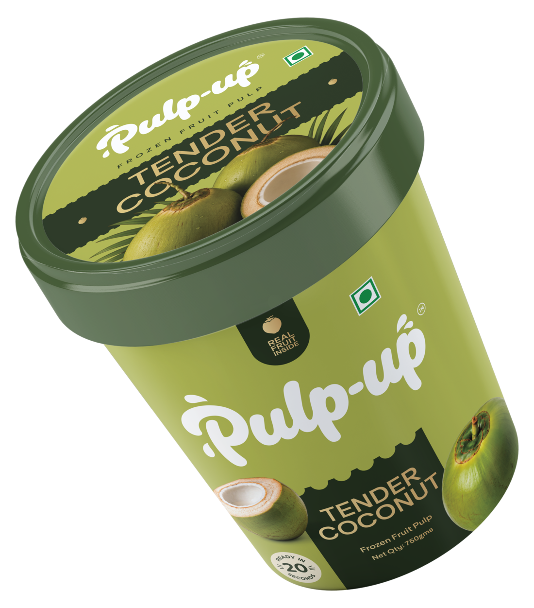 Pulp-up Tender Coconut pulp